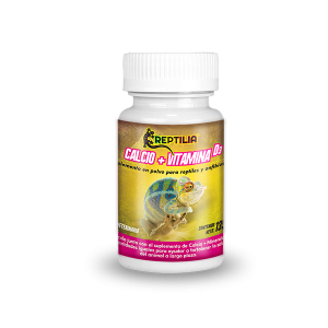 SUPLEMENTO DE CALCIO C/VITAMINA D3 P/REPTILES 135 G