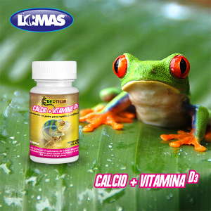 SUPLEMENTO DE CALCIO C/VITAMINA D3 P/REPTILES 135 G