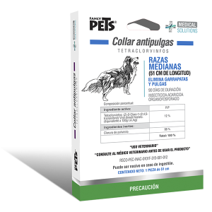 MS COLLAR ANTIPULGAS PARA RAZAS MEDIANAS (51 CM)