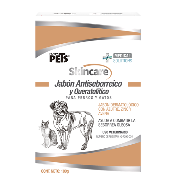 MS SKINCARE JABON ANTISEBORREICO Y QUERATOLITICO