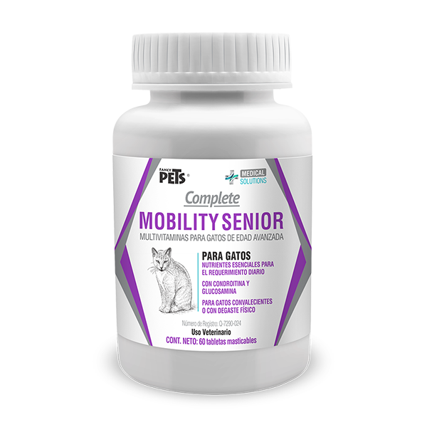 MS COMPLETE MOBILITY SENIOR PARA GATOS - 60 TAB