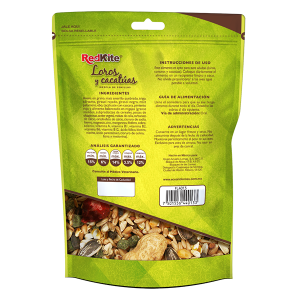 MEZCLA DE SEMILLAS PARA LOROS Y CACATUAS 500 G