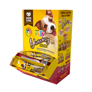 YUMMY STICKS CARNE 50 PZ - 1 KG