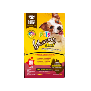 YUMMY STICKS CARNE 50 PZ - 1 KG