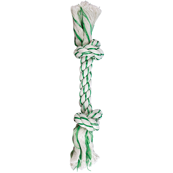 JUGUETE HUESO DENTAL MEDIANO SABOR MENTA