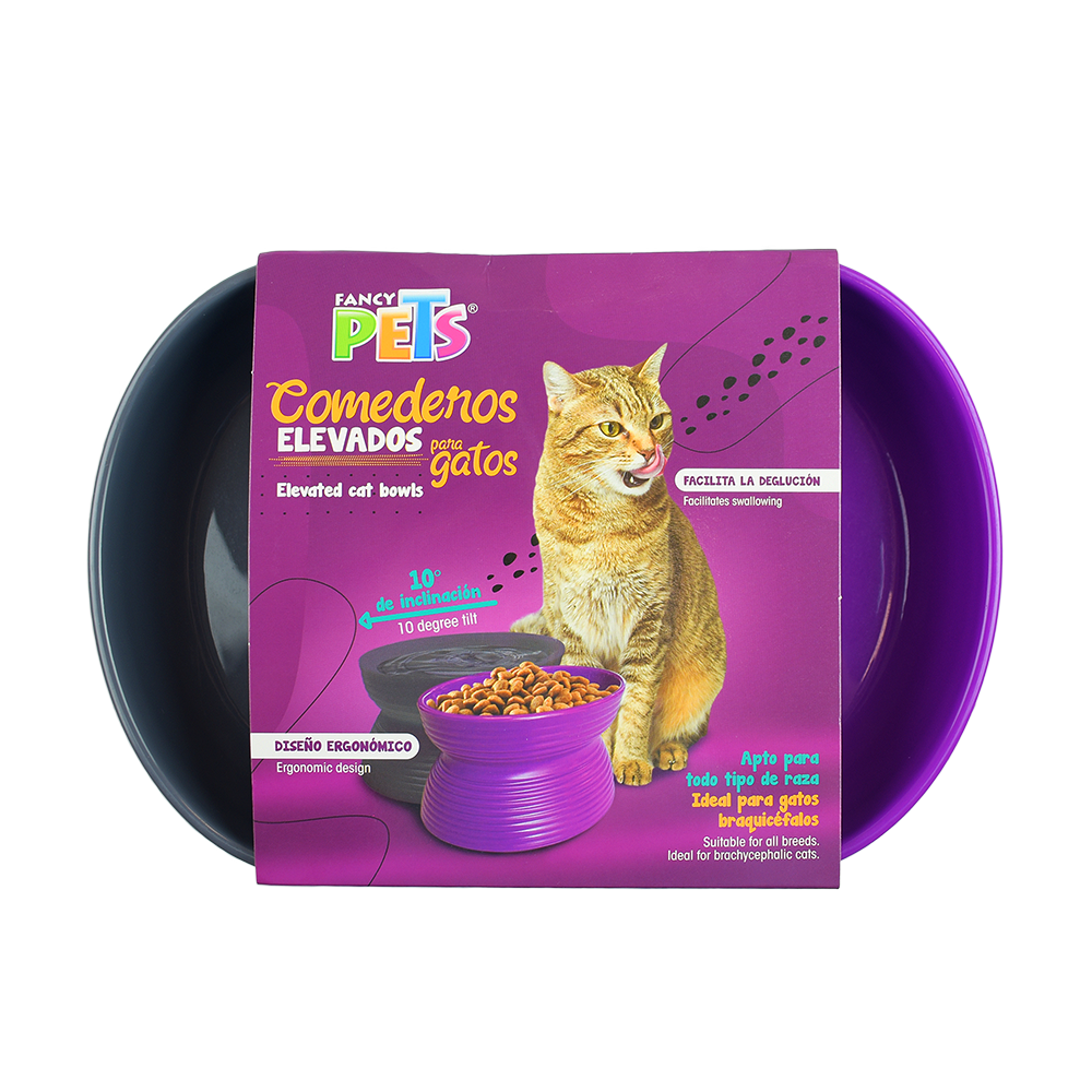 SET DE 2 PLATOS PARA GATO