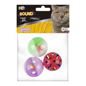 JUGUETE SET DE PELOTAS SOUND - 3 PZ