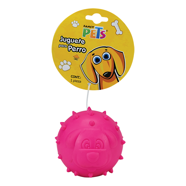 JUGUETE PELOTA DE CAUCHO DOGGY