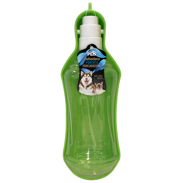 BEBEDERO PORTATIL PARA VIAJE 500ML