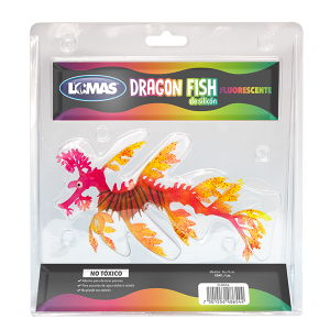 PEZ DRAGON FLUORESCENTE COLORES SURTIDOS