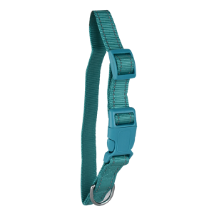 COLLAR GRANDE DE NYLON CON BANDAS REFLEJANTES