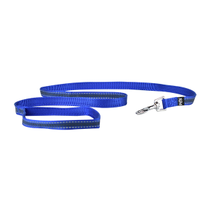 CORREA CHICA CON ULTRA GRIP Y BANDAS REFLEJANTES AZUL