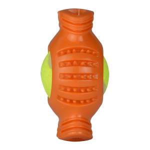 JUGUETE HUESO CON PELOTA DE TENIS