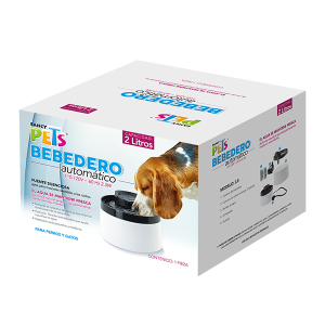 BEBEDERO AUTOMATICO FUENTE DE AGUA (2L)