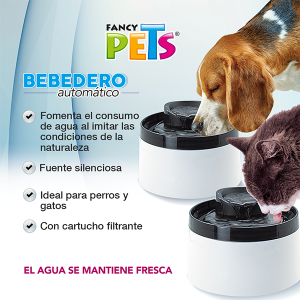 BEBEDERO AUTOMATICO FUENTE DE AGUA (2L)