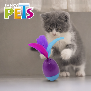 JUGUETE HUEVO MAGICO CON CATNIP PARA GATO PLAY