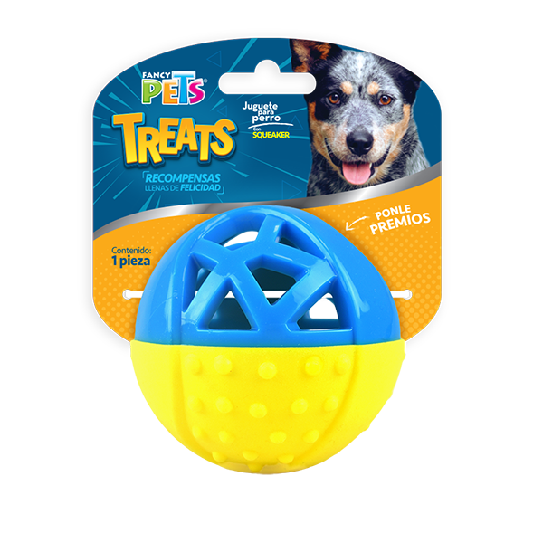 JUGUETE PELOTA TREATS