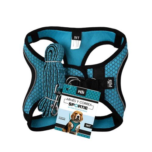 SET ARNES Y CORREA SPORTIE INT AZUL