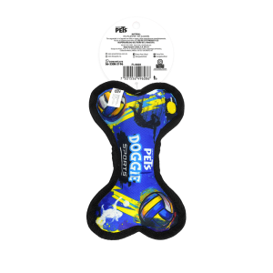 JUGUETE HUESO DE TELA VOLEYBALL