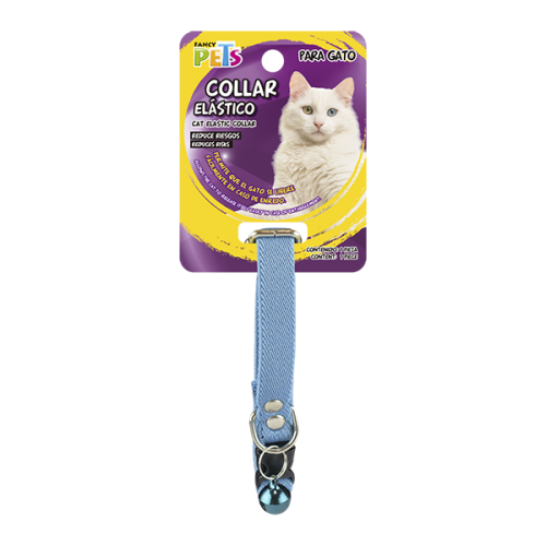 COLLAR ELASTICO CON CASCABEL P/GATO