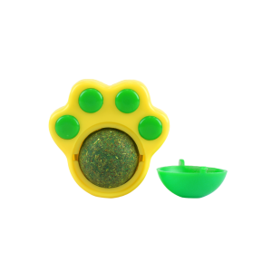 JUGUETES C/BOLA DE CATNIP P/GATO 2 PZAS