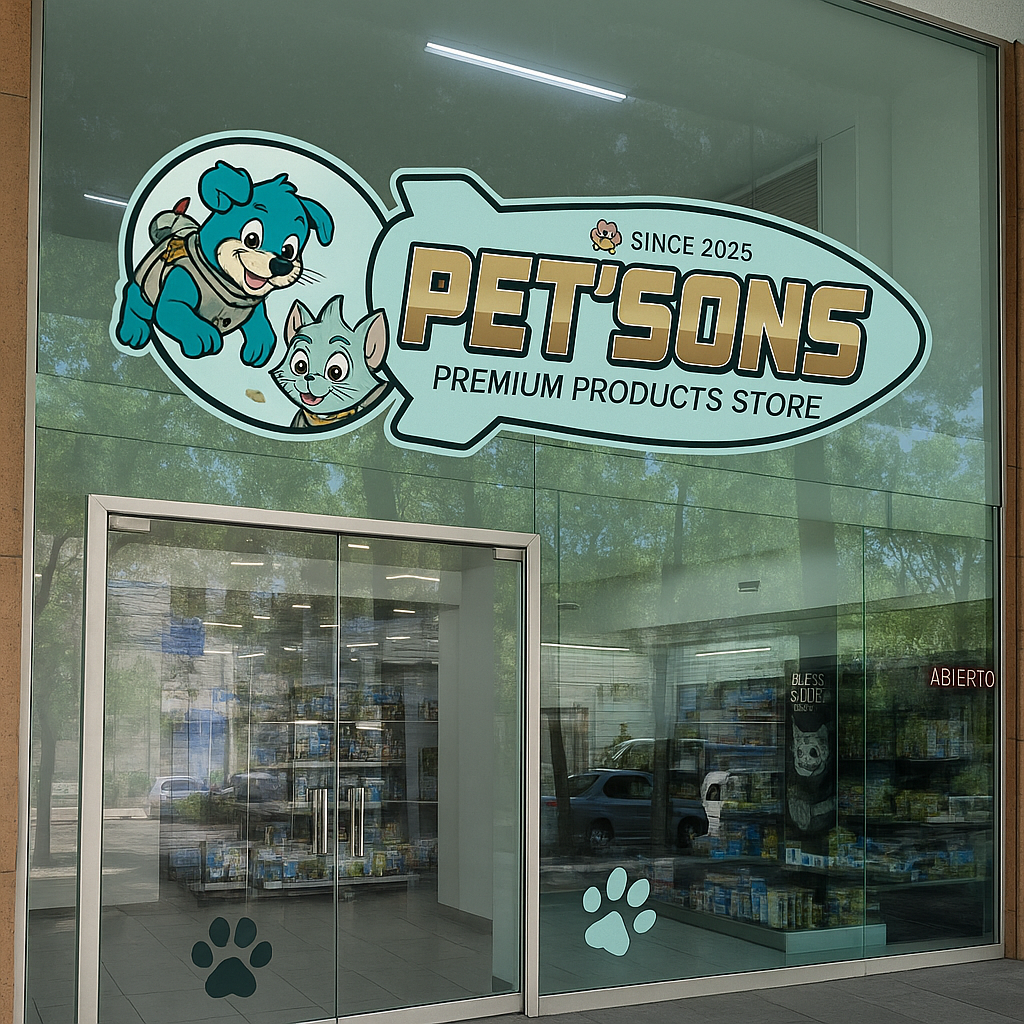 Mapa y ubicación de PETSONS Santa Fe CDMX – contacto, estética canina y SPA para mascotas.
Fachada PETSONS Santa Fe CDMX – tienda de mascotas y SPA para perros y gatos