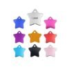 Placa Grabable Estrella Chico para Identificación Perros y Gatos | Varios Colores