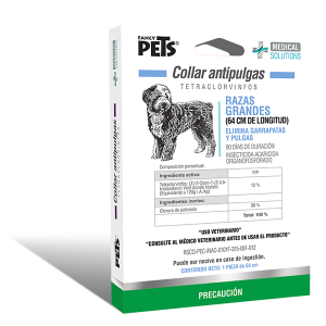 MS COLLAR ANTIPULGAS PARA RAZAS GRANDES (64 CM)