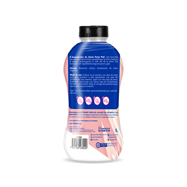 NEUTRALIZADOR DE OLORES EN POLVO P/ARENERO 400 GR