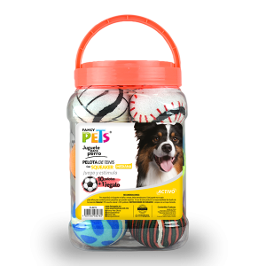 JUGUETE PELOTAS DE TENIS CON SQUEAKER VITROLERO 11 PZAS