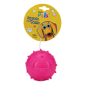 JUGUETE PELOTA DE CAUCHO DOGGY