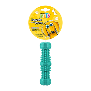 JUGUETE DE CAUCHO MANCUERNA PESADA SPIKY