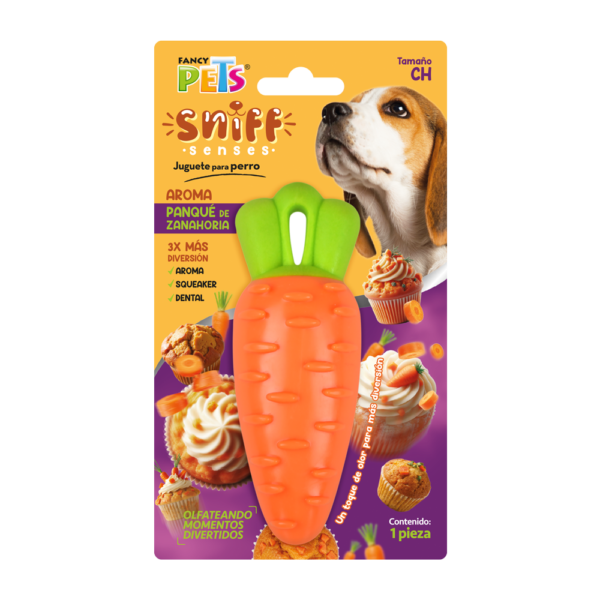 JUGUETE ZANAHORIA C/AROMA SNIFF CH