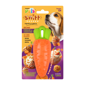 JUGUETE ZANAHORIA C/AROMA SNIFF CH