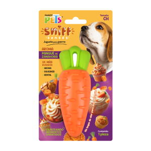 JUGUETE ZANAHORIA C/AROMA SNIFF CH