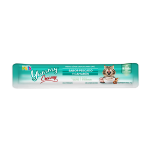 YUMMY CREAMY P/GATO PESCADO Y CAMARON
