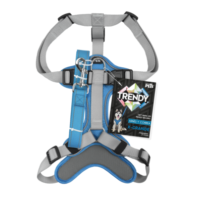 SET ARNES Y CORREA TRENDY XGDE AZUL