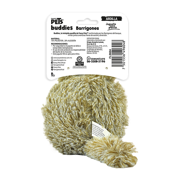 JUGUETE ARDILLA BARRIGON BUDDIES