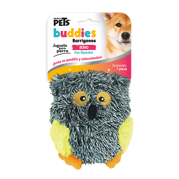 JUGUETE BUHO BARRIGON BUDDIES