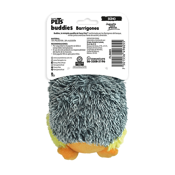 JUGUETE BUHO BARRIGON BUDDIES