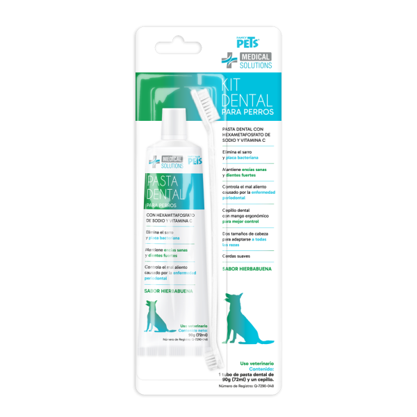 MS KIT DENTAL ANTISARRO P/PERROS