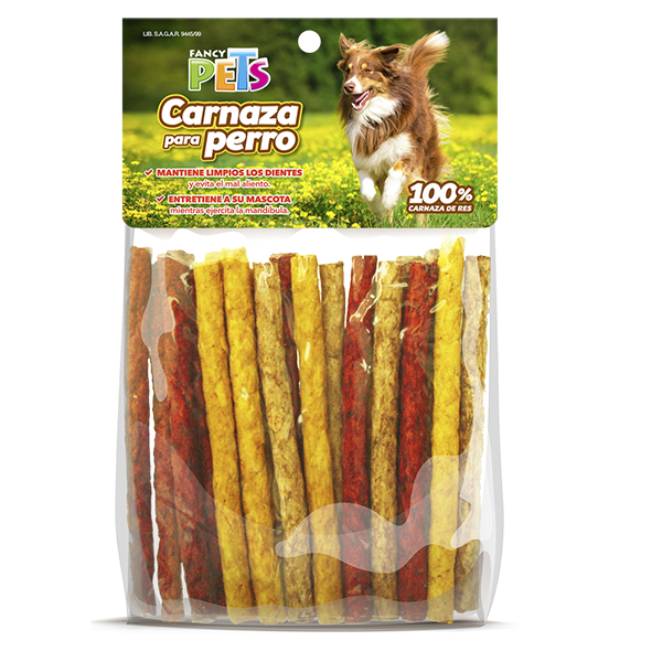 PALITOS DE CARNAZA SABORES VARIADOS - 40 PZ