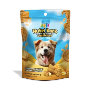 Nutri Bark Galletas para Perro con Crema de Cacahuate 130 g Fancy Pets