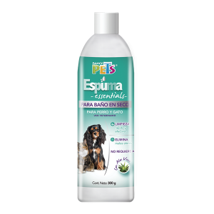 ESPUMA P/BAÑO EN SECO ESSENTIALS 300 ML