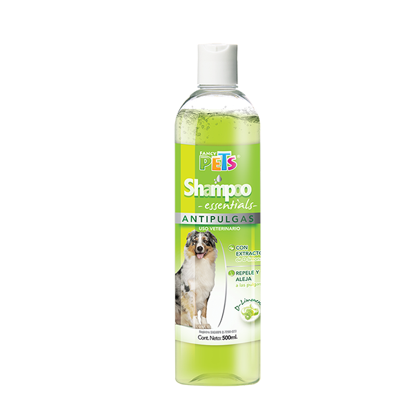 SHAMPOO ANTIPULGAS ESSENTIALS 500 ML