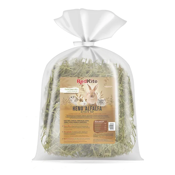 Heno de Alfalfa para Herbívoros 500 g Redkite