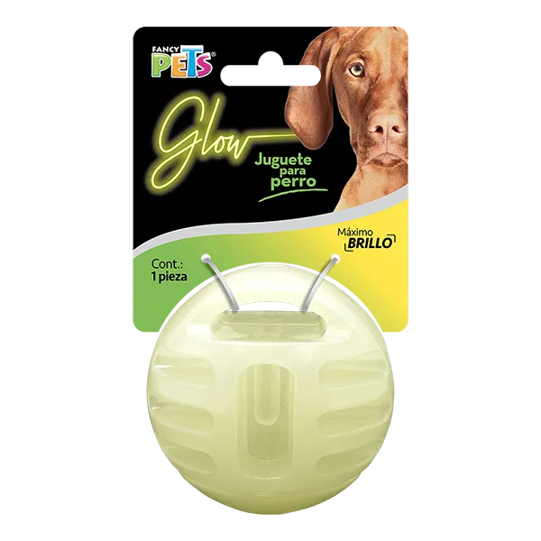 Pelota Glow para Perro 8 cm Fancy Pets