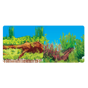 RESPALDO DOBLE VISTA BOSQUES ACUATICOS 50 CM