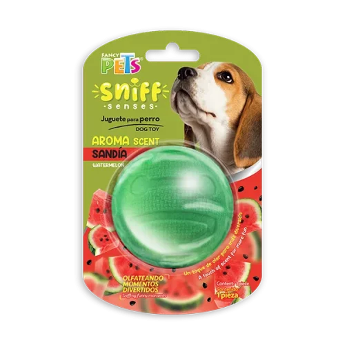 Juguete Pelota con Aroma Sandía Sniff para Perro Fancy Pets