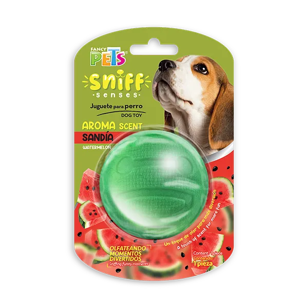 Juguete Pelota con Aroma Sandía Sniff para Perro Fancy Pets